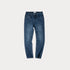 Men's Retro Straight Leg Denim Jeans – Heavyweight Mid Waist Workwear